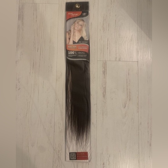 Tape in human hair extensions 18” (Hair Affair Brand). Never used or opened. - Picture 1 of 3